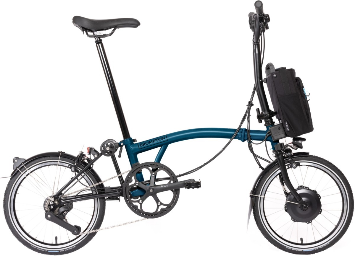 Brompton Electric C Line 12 Speed 2025 Electric Folding Bike