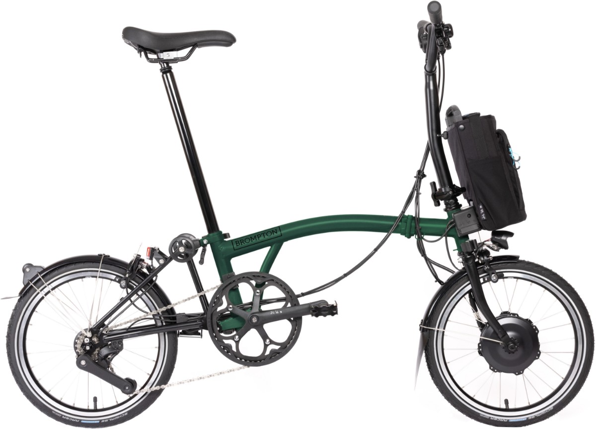 Brompton Electric C Line 12 Speed 2025 Electric Folding Bike
