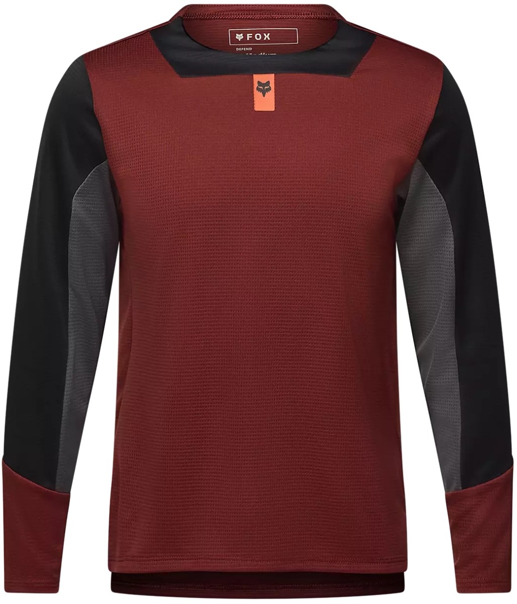 Fox Clothing Defend Youth Long Sleeve MTB Mountain Bike Jersey