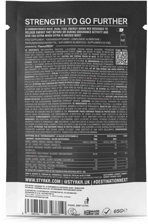 Styrkr MIX60 Dual-Carb Energy Drink Mix