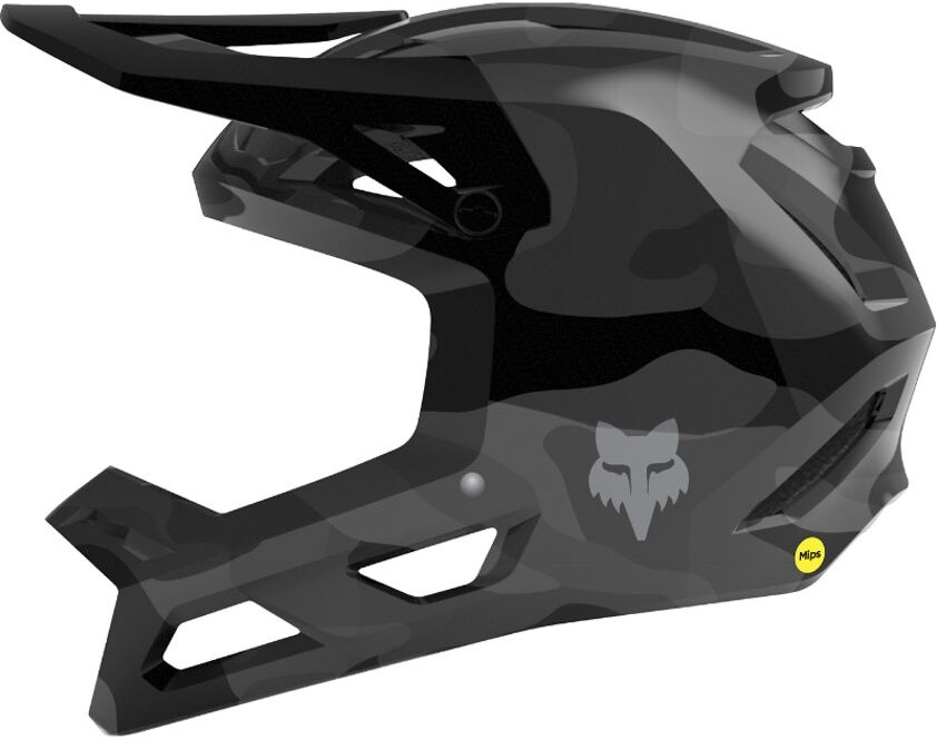 Fox Clothing Rampage Camo Youth Mips Full Face MTB Mountain Bike Helmet