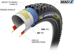 Michelin DH16 27.5" Racing Line TS TLR Tyre
