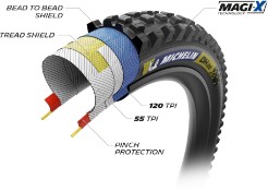 Michelin DH22 27.5" Racing Line Dark TS TLR Tyre