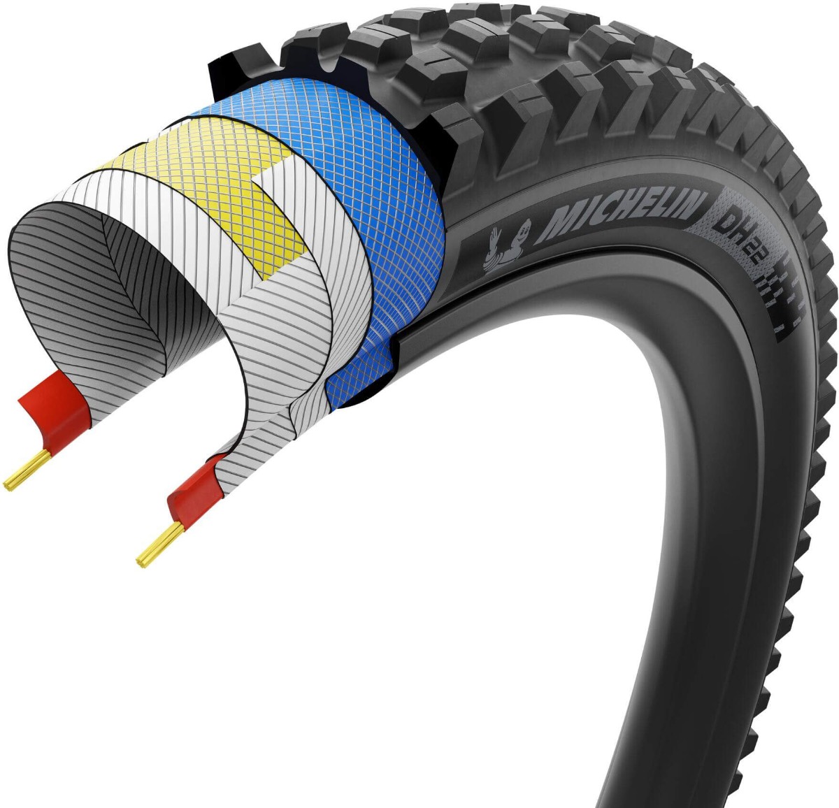 Michelin DH22 27.5" Racing Line Dark TS TLR Tyre