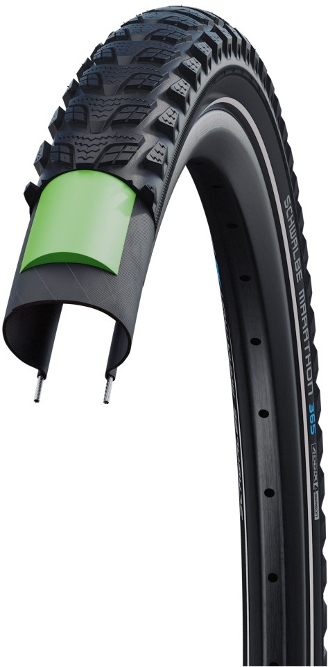 Schwalbe Marathon 365 Performance GreenGuard TwinSkin 20" Tyre