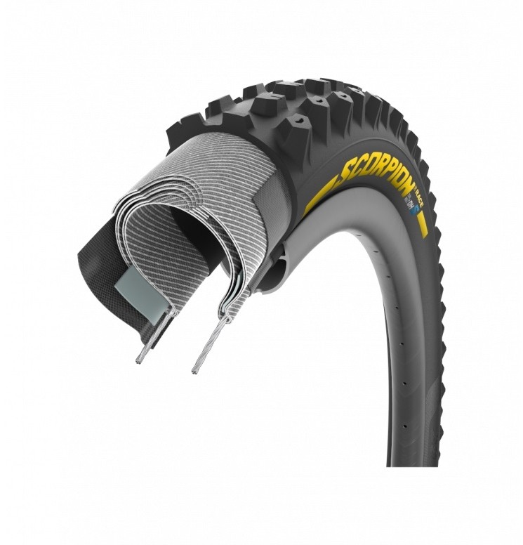 Pirelli Scorpion Race DH S DualWALL+ Yellow SmartEVO DH Tubeless Ready 29" MTB Tyre