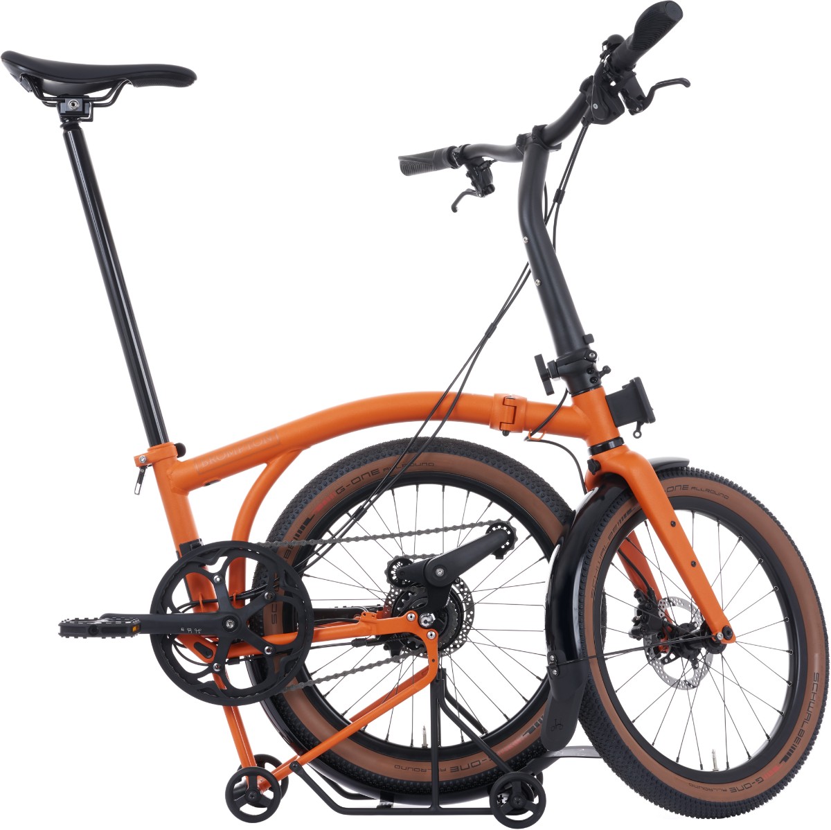 Brompton G Line 8 speed with Roller Frame 2025 Folding Bike