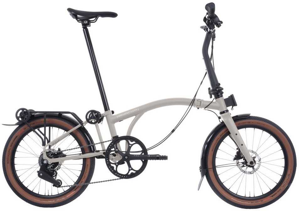 Brompton G Line 8 speed with Roller Frame 2025 Folding Bike