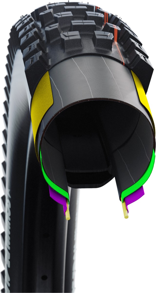 Schwalbe Albert Gravity Pro Evo Tubeless Ready Addix Ultra Soft E-50 Folding 29" Tyre
