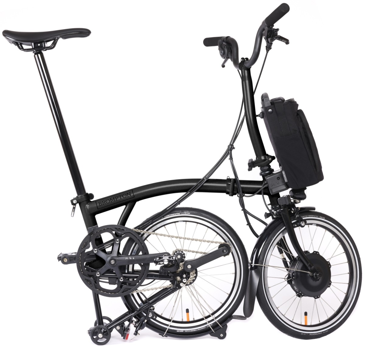 Brompton Electric P Line 12 Speed 2025 Electric Folding Bike