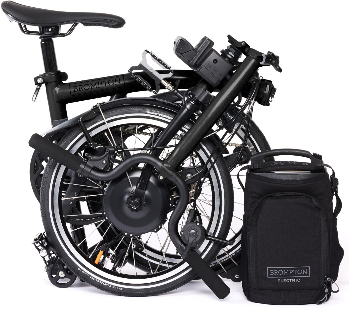 Brompton Electric P Line 12 Speed 2025 Electric Folding Bike