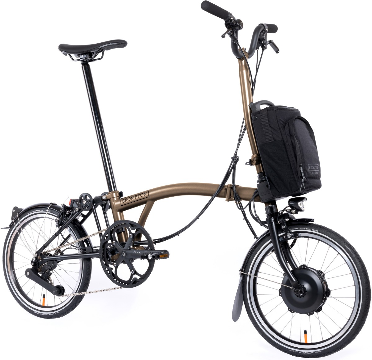 Brompton Electric P Line 12 Speed 2025 Electric Folding Bike
