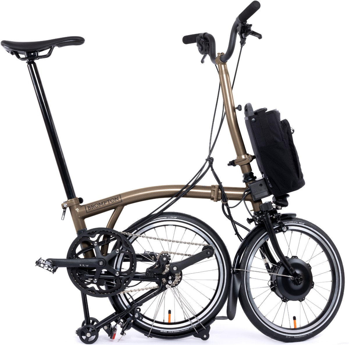 Brompton Electric P Line 12 Speed 2025 Electric Folding Bike