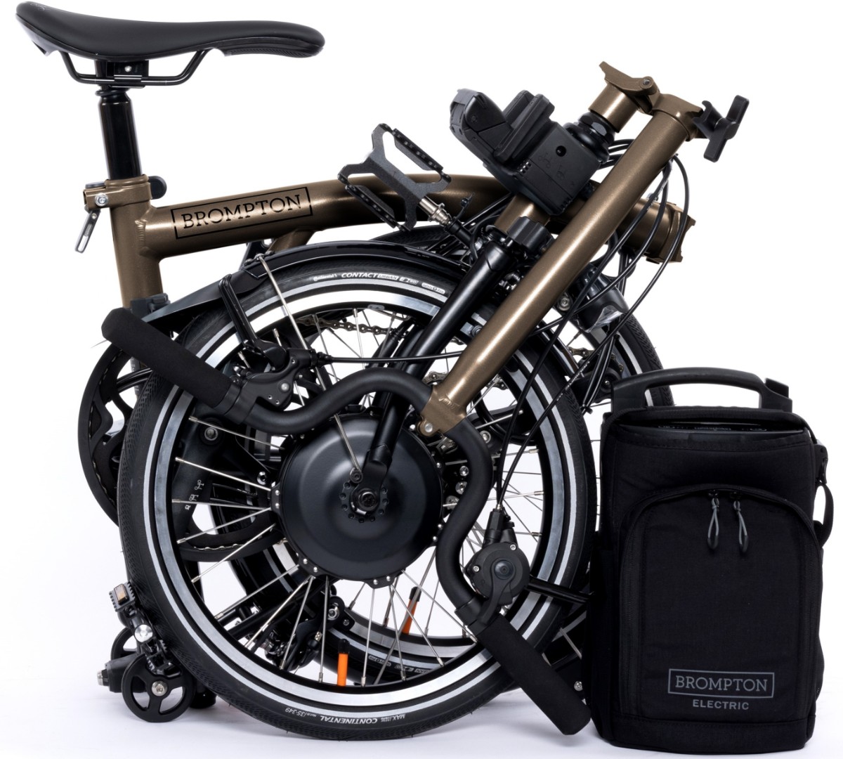 Brompton Electric P Line 12 Speed 2025 Electric Folding Bike