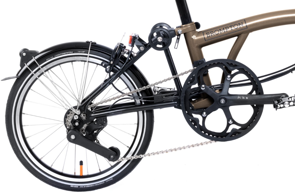 Brompton Electric P Line 12 Speed 2025 Electric Folding Bike