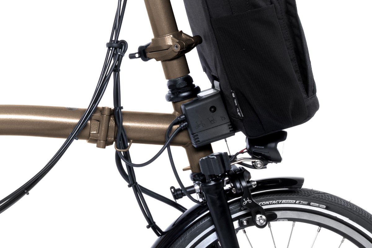 Brompton Electric P Line 12 Speed 2025 Electric Folding Bike