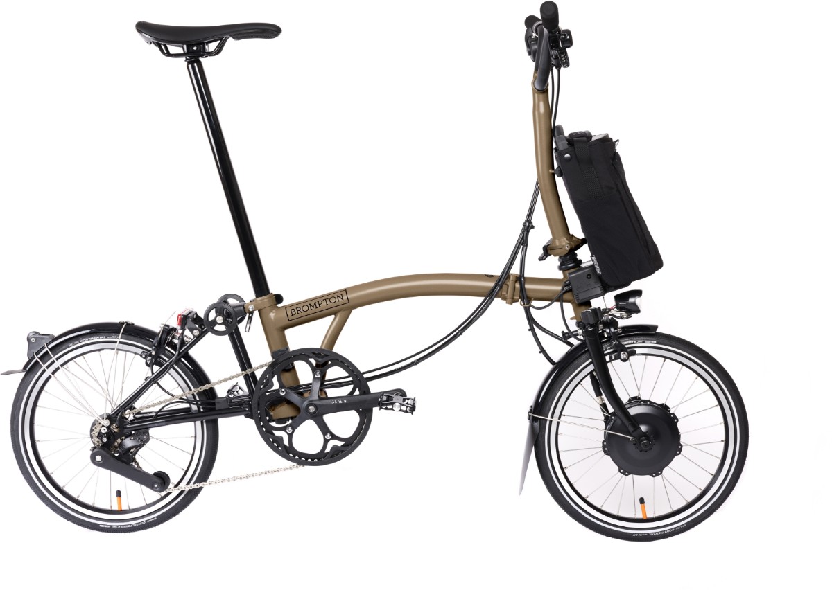 Brompton Electric P Line 12 Speed 2025 Electric Folding Bike