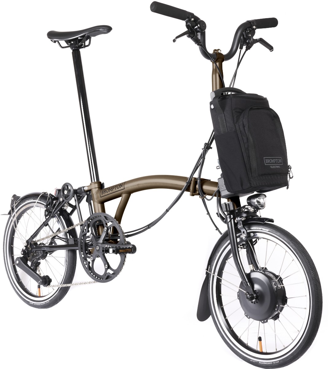 Brompton Electric P Line 12 Speed 2025 Electric Folding Bike