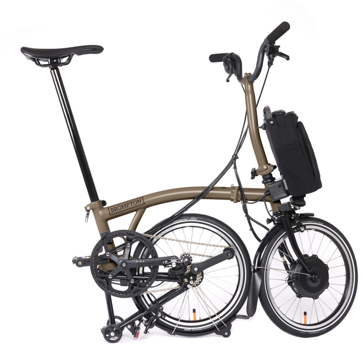 Brompton Electric P Line 12 Speed 2025 Electric Folding Bike