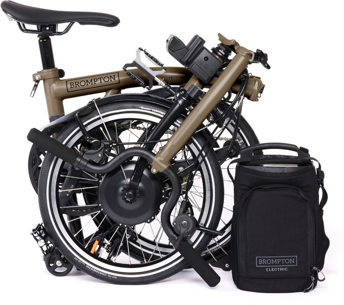 Brompton Electric P Line 12 Speed 2025 Electric Folding Bike