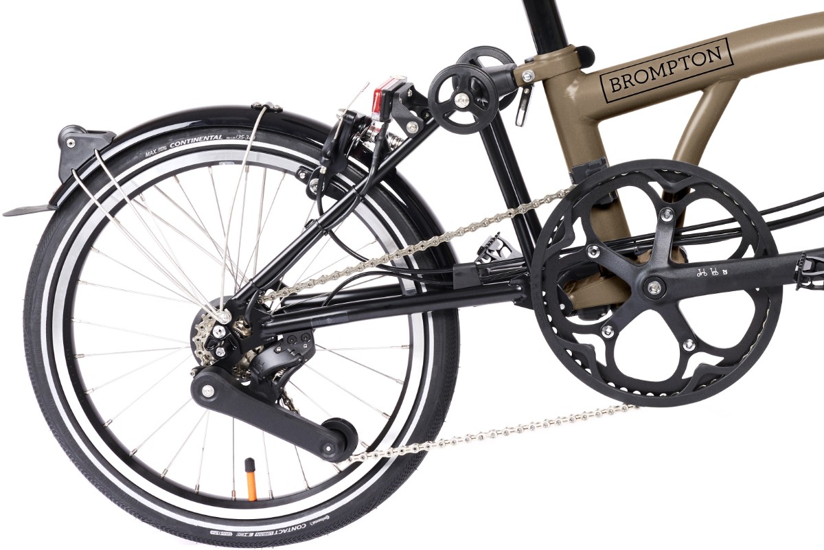 Brompton Electric P Line 12 Speed 2025 Electric Folding Bike