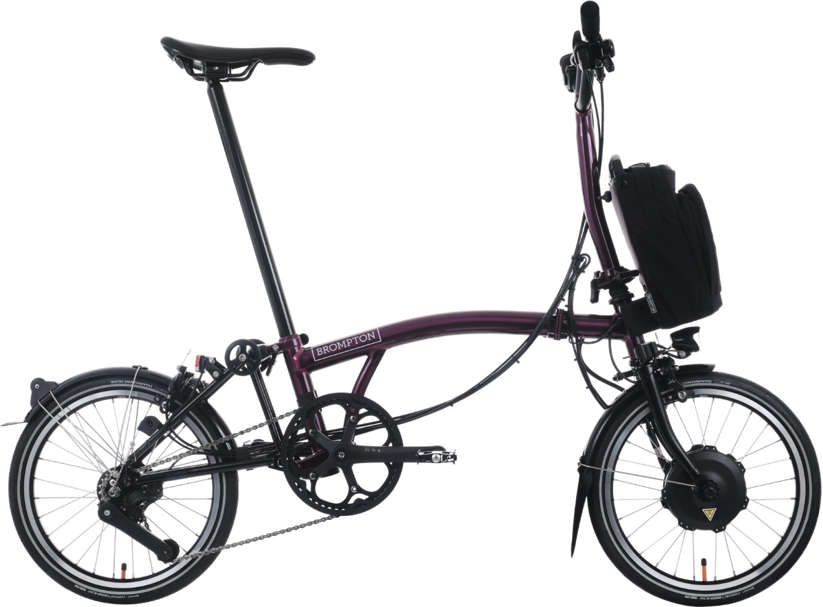 Brompton Electric P Line 12 Speed 2025 Electric Folding Bike