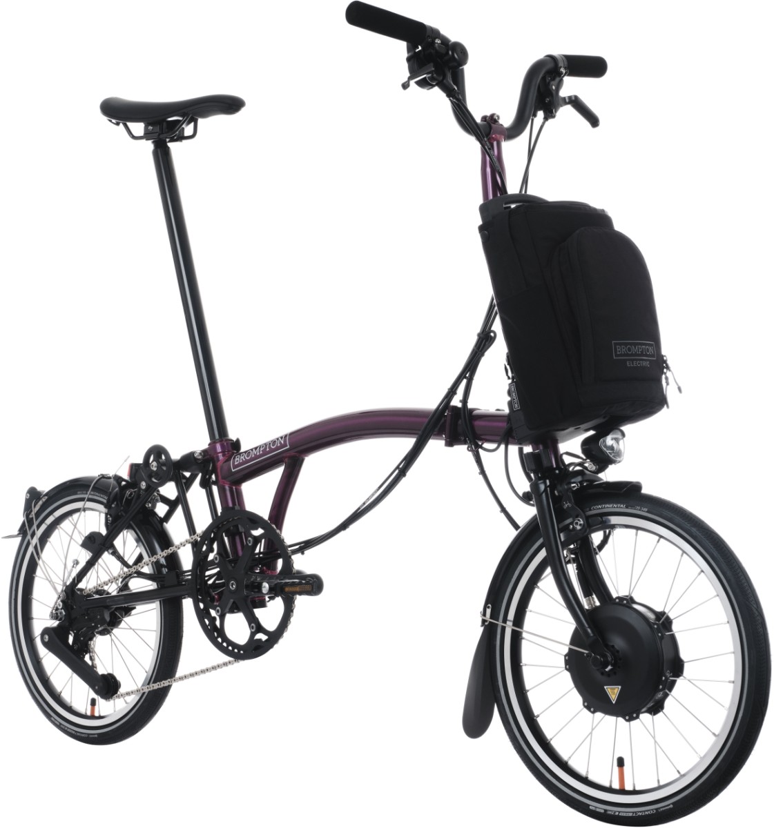 Brompton Electric P Line 12 Speed 2025 Electric Folding Bike