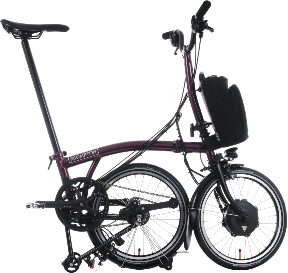 Brompton Electric P Line 12 Speed 2025 Electric Folding Bike