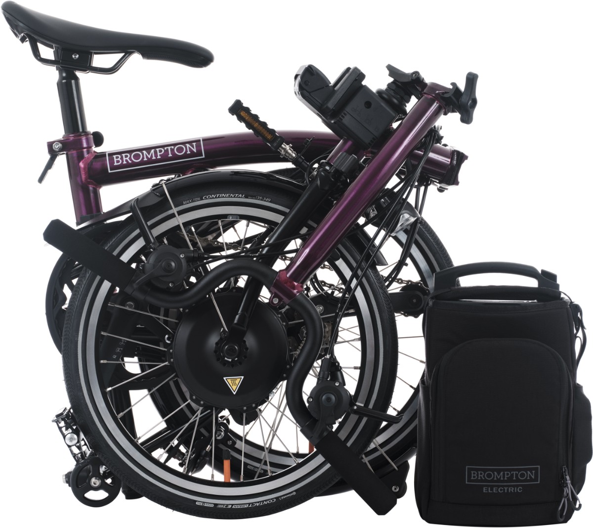 Brompton Electric P Line 12 Speed 2025 Electric Folding Bike