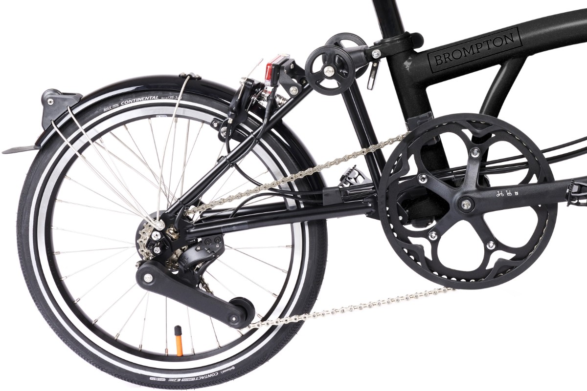 Brompton Electric P Line 4 Speed 2025 Electric Folding Bike