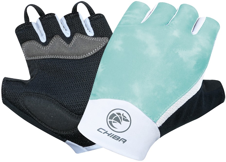 Chiba Lady Tie Dye Active-Line Mitts Short Finger Gloves