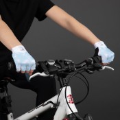 Chiba Lady Tie Dye Active-Line Mitts Short Finger Gloves