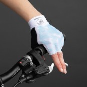 Chiba Lady Tie Dye Active-Line Mitts Short Finger Gloves