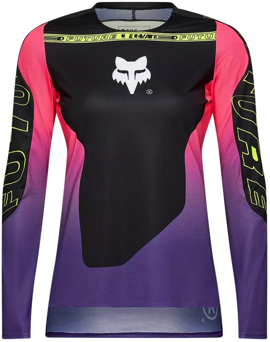 Fox Clothing Flexair Elevated Womens Long Sleeve MTB Mountain Bike Jersey