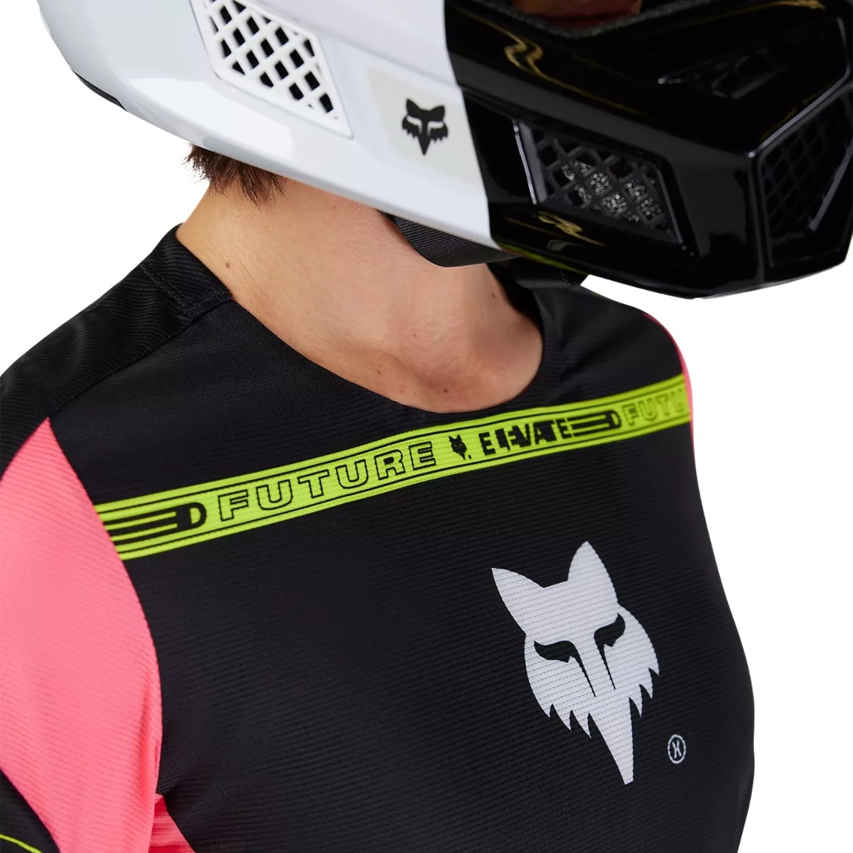 Fox Clothing Flexair Elevated Womens Long Sleeve MTB Mountain Bike Jersey