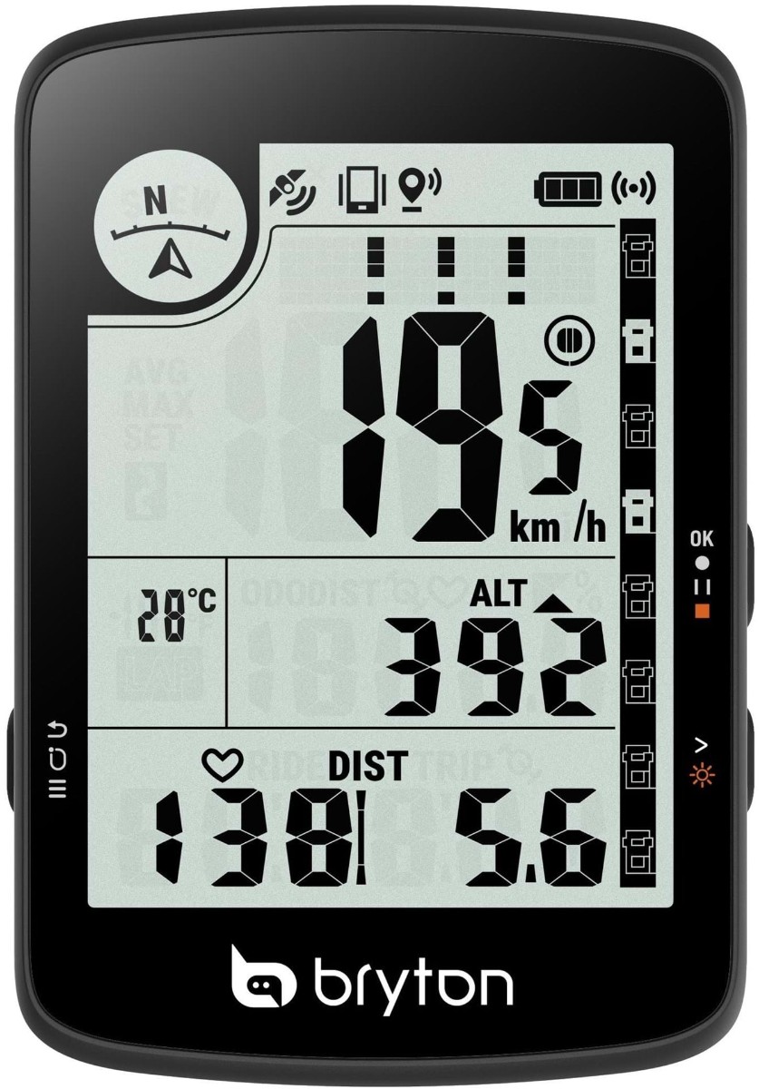 Bryton Rider 17 E GPS Cycle Computer