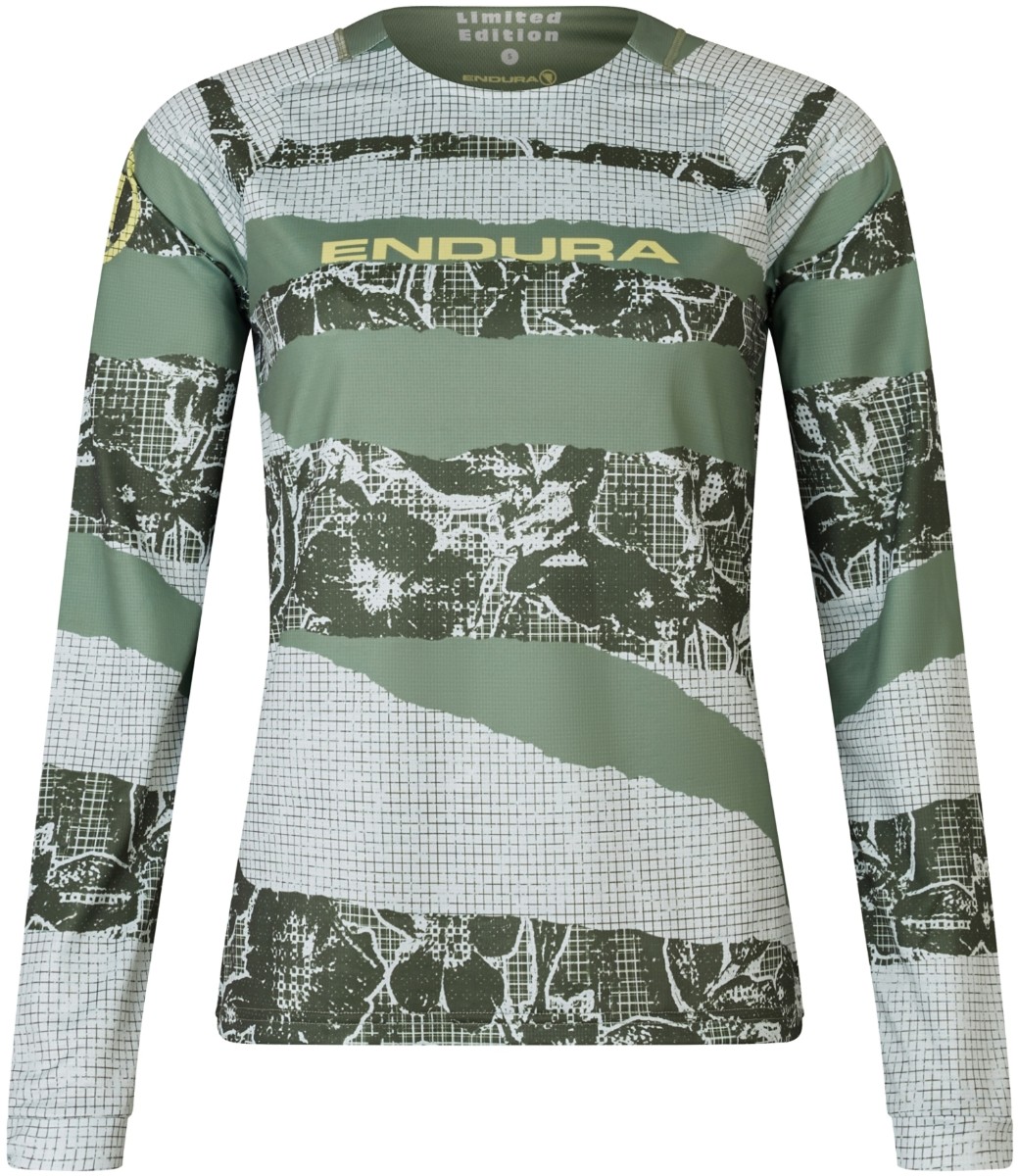 Endura Patchwork Womens Ltd Long Sleeve Tee