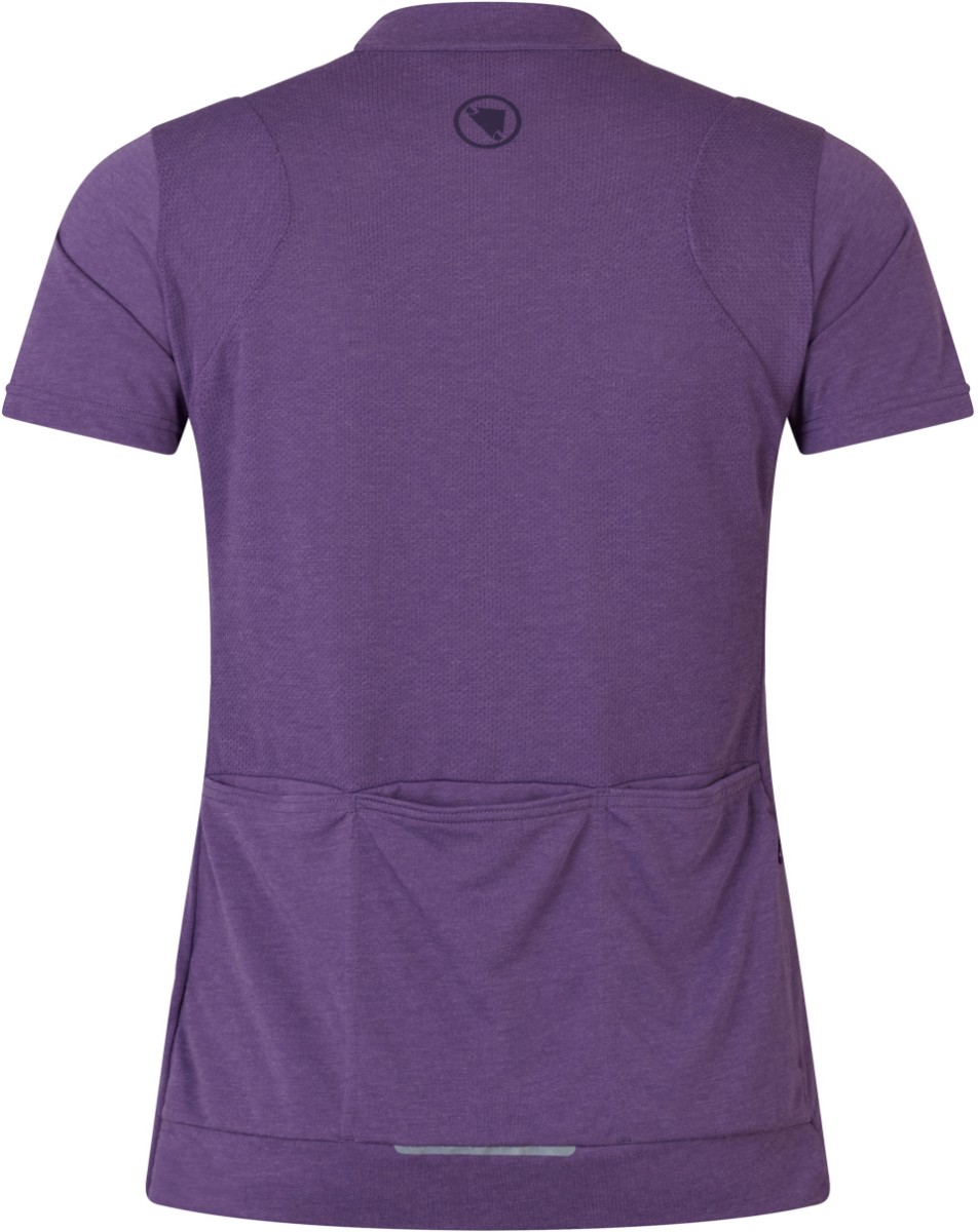 Endura Loop Womens Short Sleeve Zipped Jersey