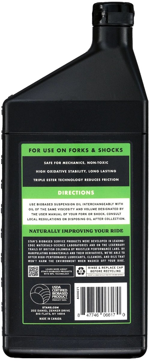 Stans WPL - Biobased Suspension Oil 1L