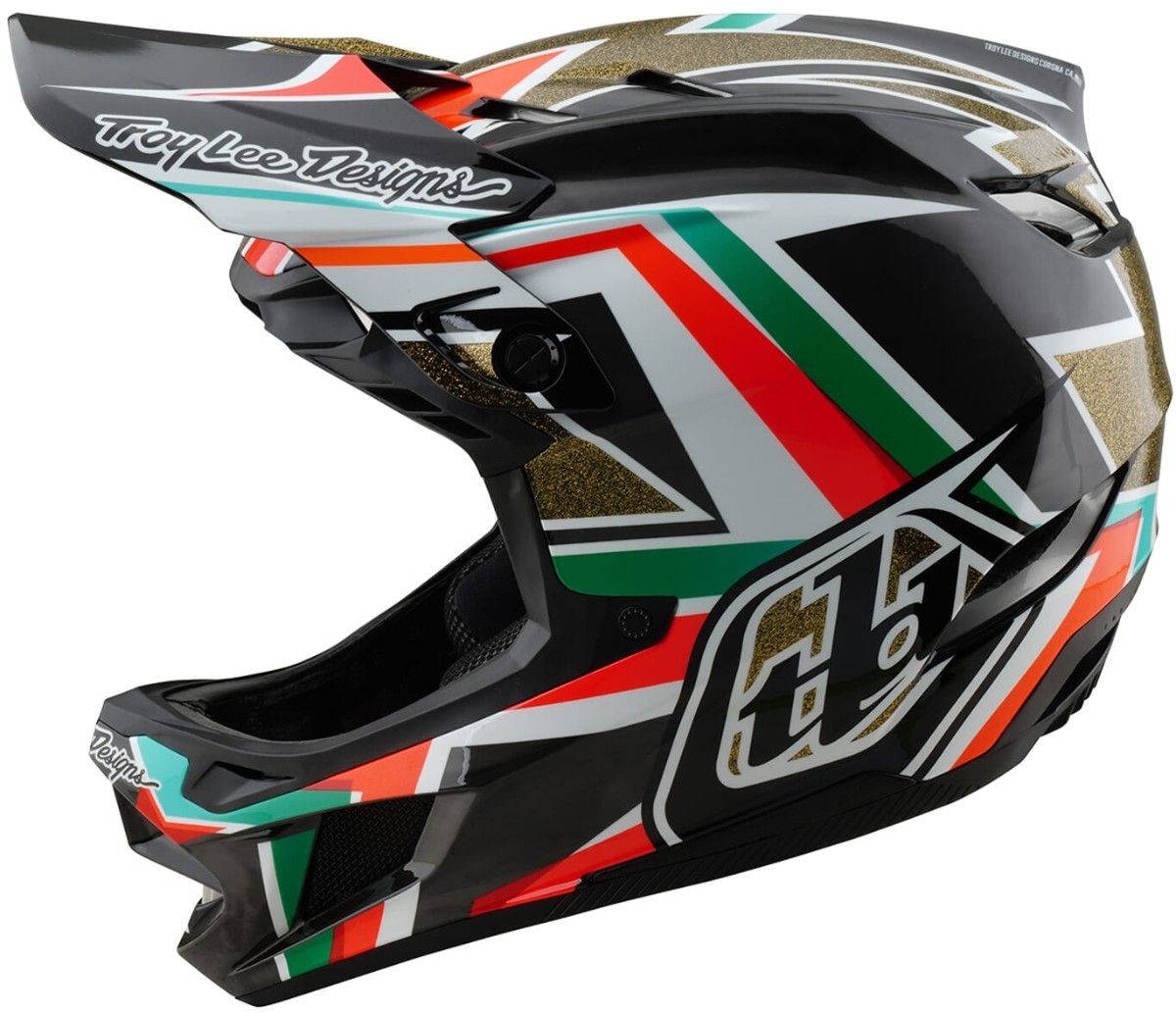 Troy Lee Designs D4 Carbon Full Face MTB Mountain Bike Helmet