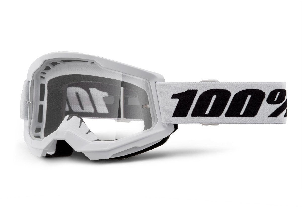 100% Strata 2 MTB Goggles Clear Lens