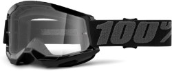 100% Strata 2 MTB Goggles Clear Lens