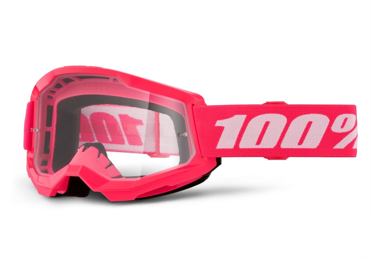 100% Strata 2 MTB Goggles Clear Lens