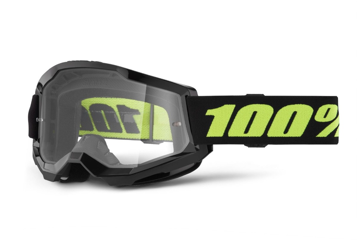 100% Strata 2 MTB Goggles Clear Lens