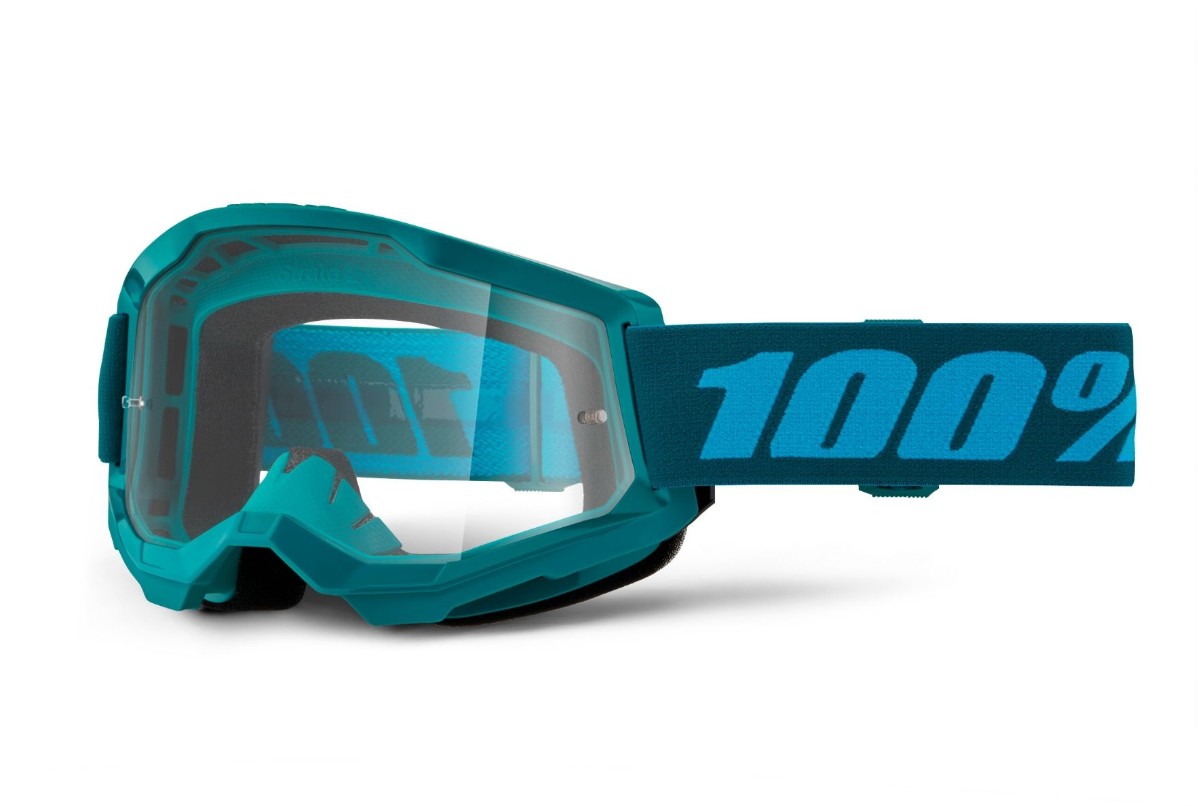 100% Strata 2 MTB Goggles Clear Lens