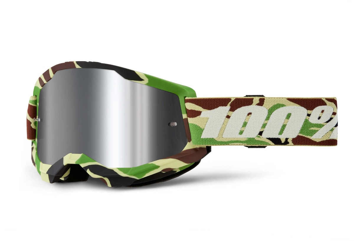 100% Strata 2 MTB Goggles Mirror Lens