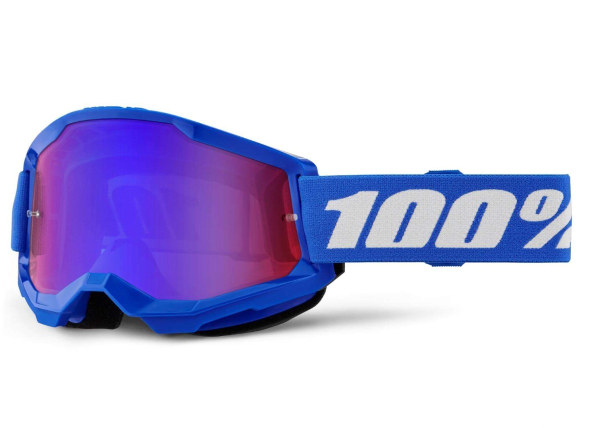 100% Strata 2 MTB Goggles Mirror Lens