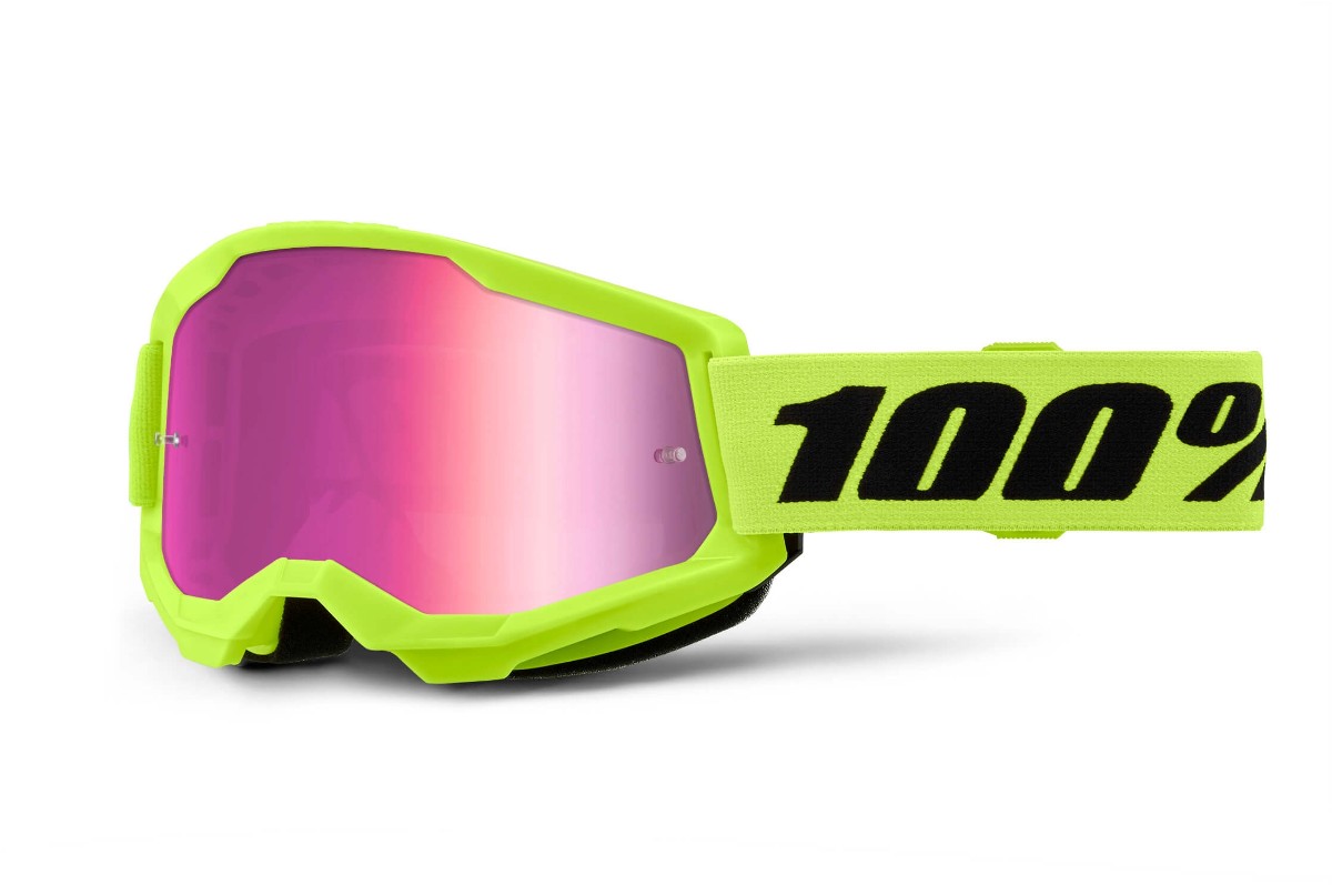 100% Strata 2 MTB Goggles Mirror Lens