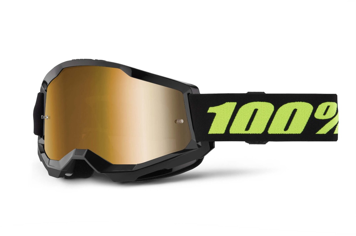100% Strata 2 MTB Goggles Mirror Lens