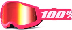 100% Strata 2 Junior MTB Goggles Mirror Lens